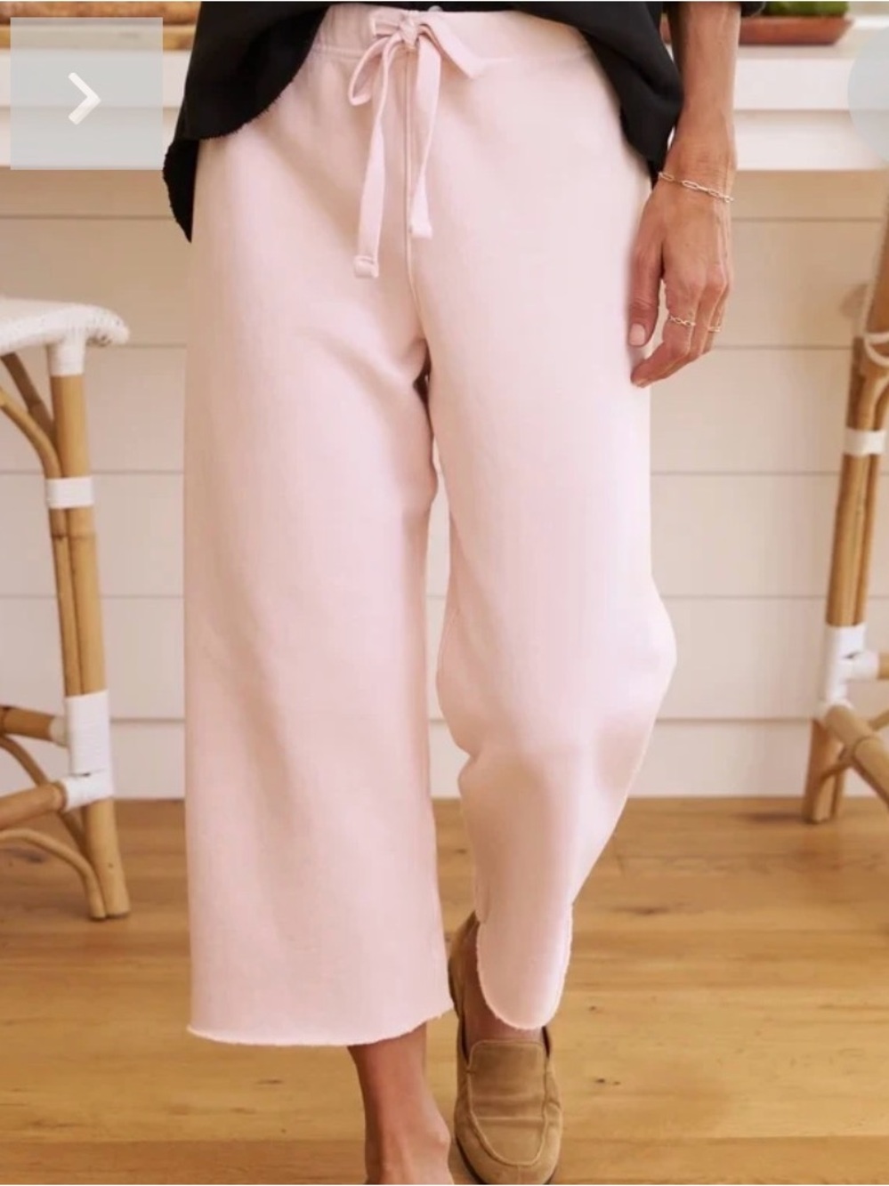 New Frank & Eileen Soft Light purple fleece Catherine Sweatpants S